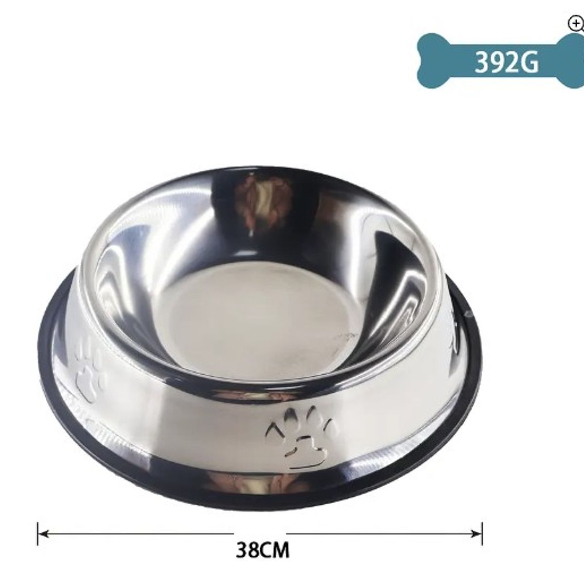 GENERICO - Cuenco Metálico 38Cm Colores Surtidos