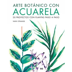 GUSTAVO GILI - Libro de Arte Botánico con Acuarela Nikki Strange