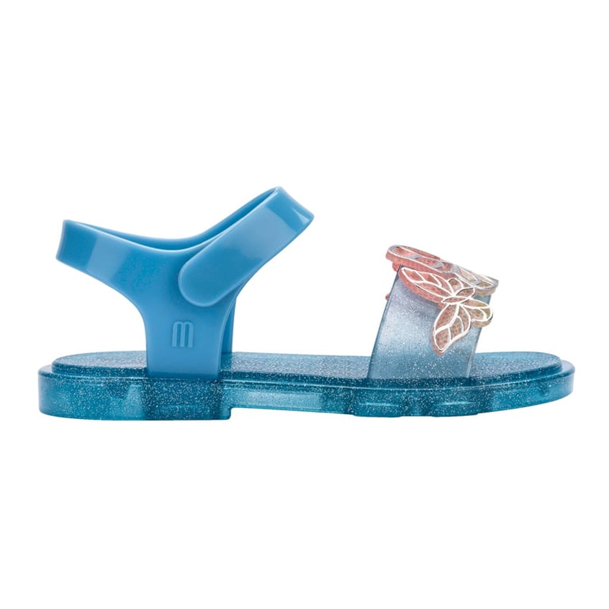 MELISSA - Sandalia Mini Melissa Fairy Azul plata