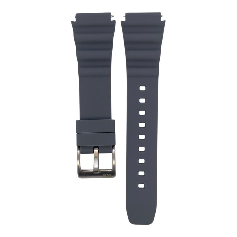 R24 - Correa Reloj Silicona R24 KGTKBL Para Seiko 20mm 22mm