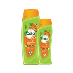 VATIKA NATURALS - Pack Shampoo Vatika Almendra y Miel 400 ml + 200 ml