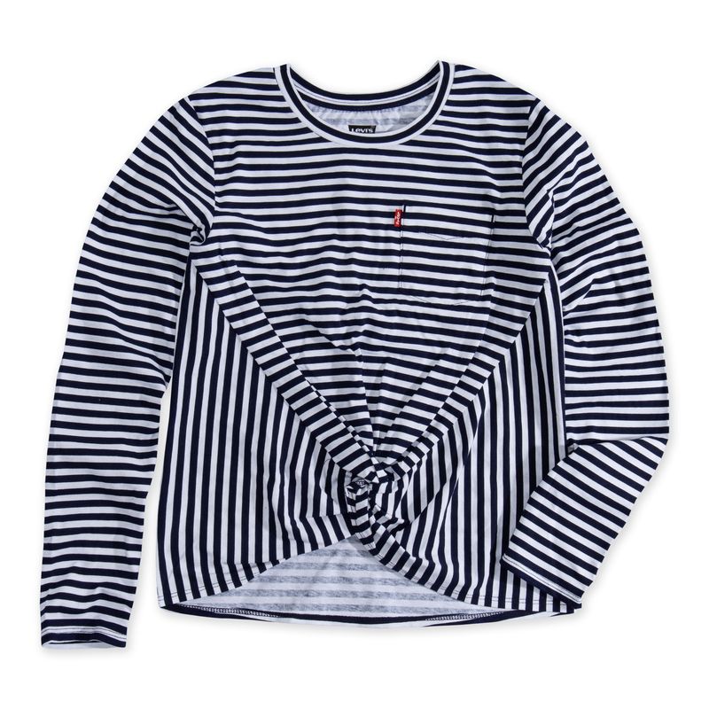 LEVIS - Polera Niña Manga Corta Rosado Levis