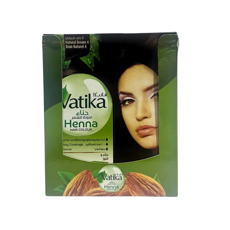 Vatika Henna Natural Brown 20 sachets de 10 gr.-