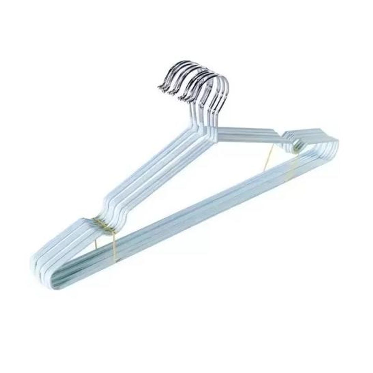 GENERICO - Ganchos Colgadores Ropa Antideslizante 100 Unidades