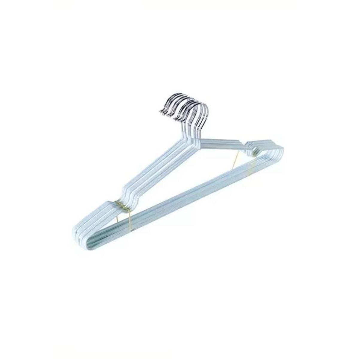 GENERICO - Ganchos Colgadores Ropa Antideslizante 100 Unidades