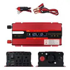 U BUY - Inversor De Corriente Convertidor Para Auto 4000w- Dc12v24v