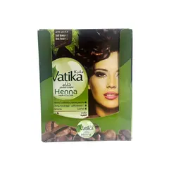 VATIKA NATURALS - Vatika Henna Dark Brown 20 sachets de 10 gr