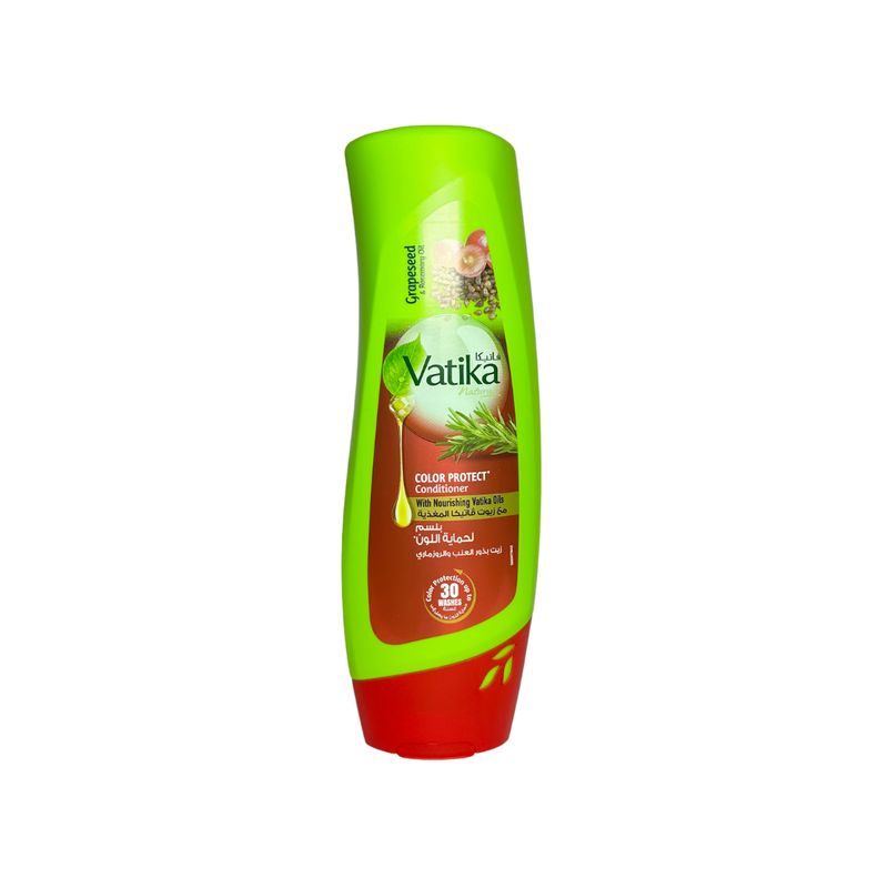 VATIKA NATURALS - Vatika Acondicionador Protde Color Semilla de Uva 360 ml