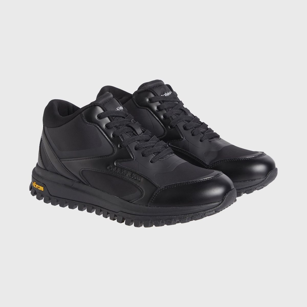 CALVIN KLEIN - Zapatillas Vibram Tooth Runner Hi Multila Negro Calvin Klein
