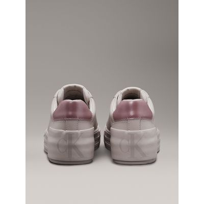 Imagen 2 del producto Zapatillas de Cuero Vulc Flatform Gris