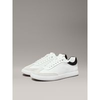 Zapatillas de Cuero Cupsole Lace Mix Blanco