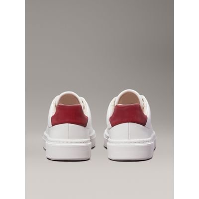 Imagen 2 del producto Zapatillas de Cuero Cupsole Lace Up Blanco