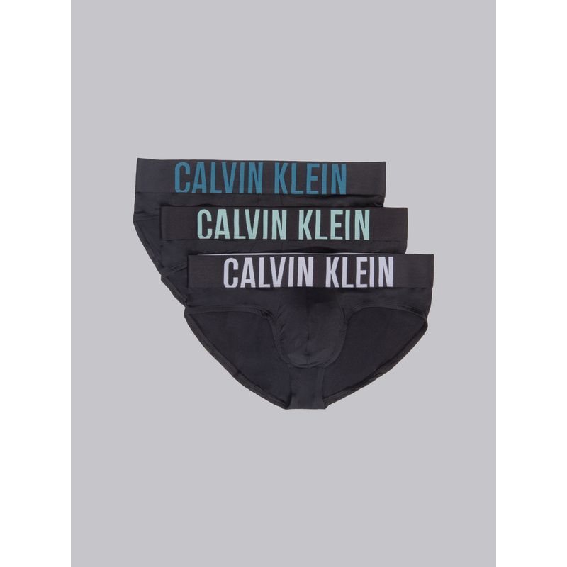 CALVIN KLEIN - Pack 3 Slips Intense Power Negro Calvin Klein