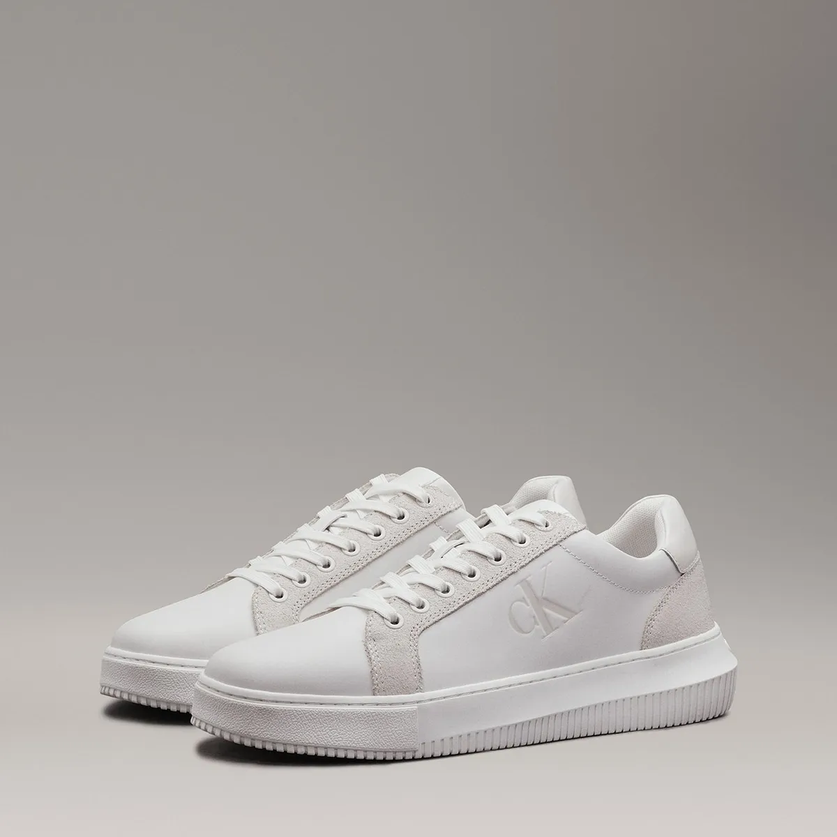 CALVIN KLEIN - Zapatillas Chunky Cupsole Authentic Blanco Calvin Klein