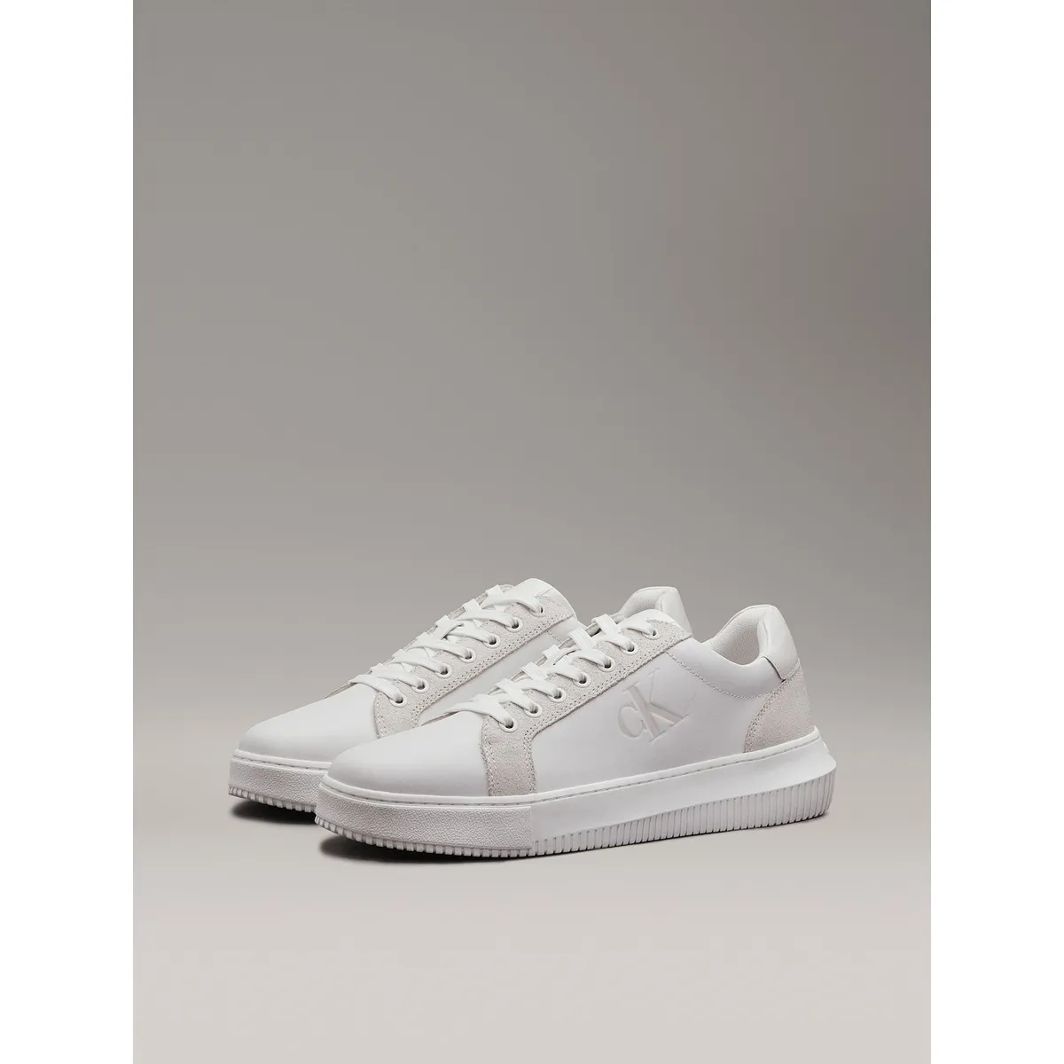 CALVIN KLEIN - Zapatillas Chunky Cupsole Authentic Blanco Calvin Klein