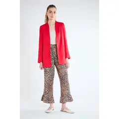 IO - Blazer Liso Formal Rojo