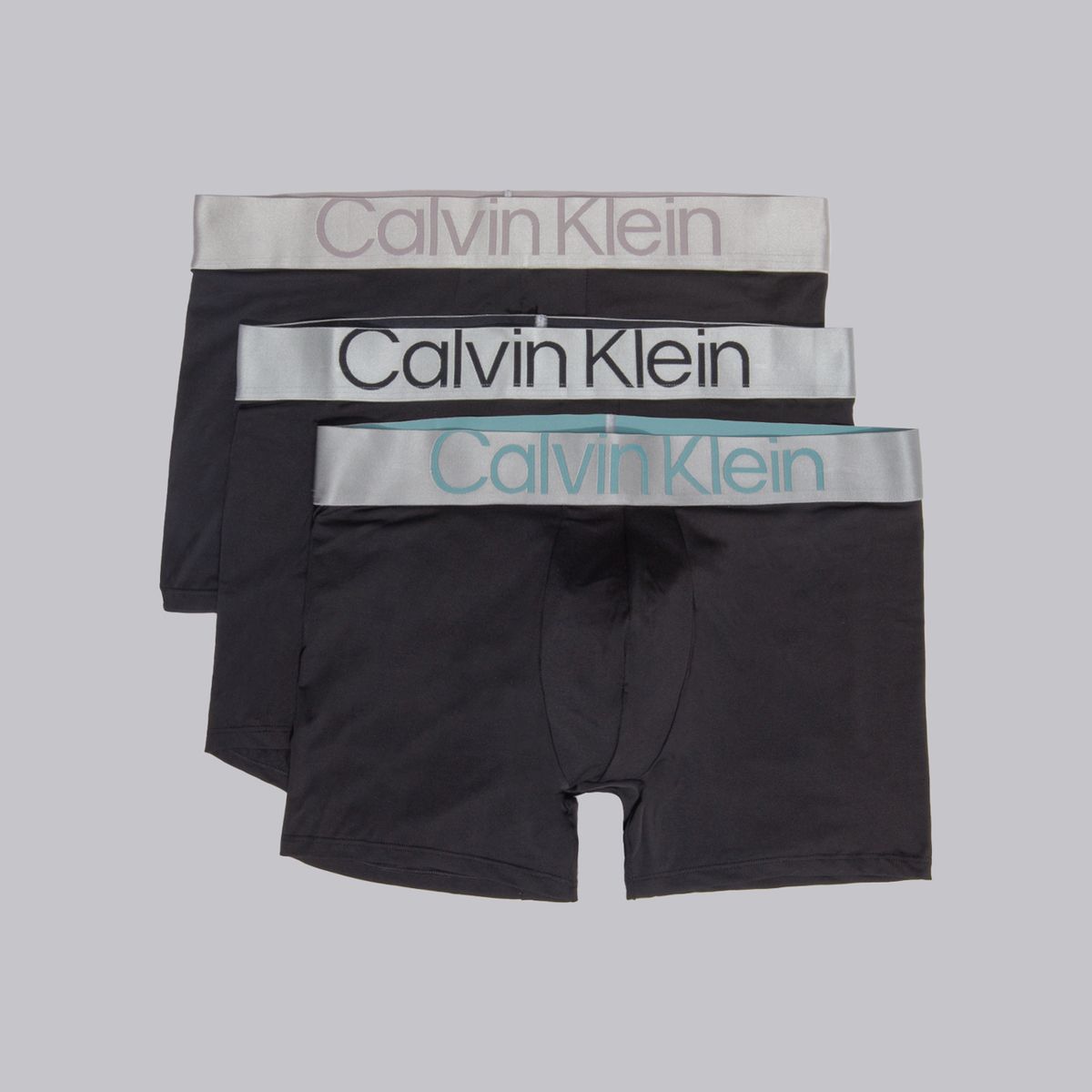 CALVIN KLEIN - Pack 3 Bóxers Brief Steel Micro Negro Calvin Klein