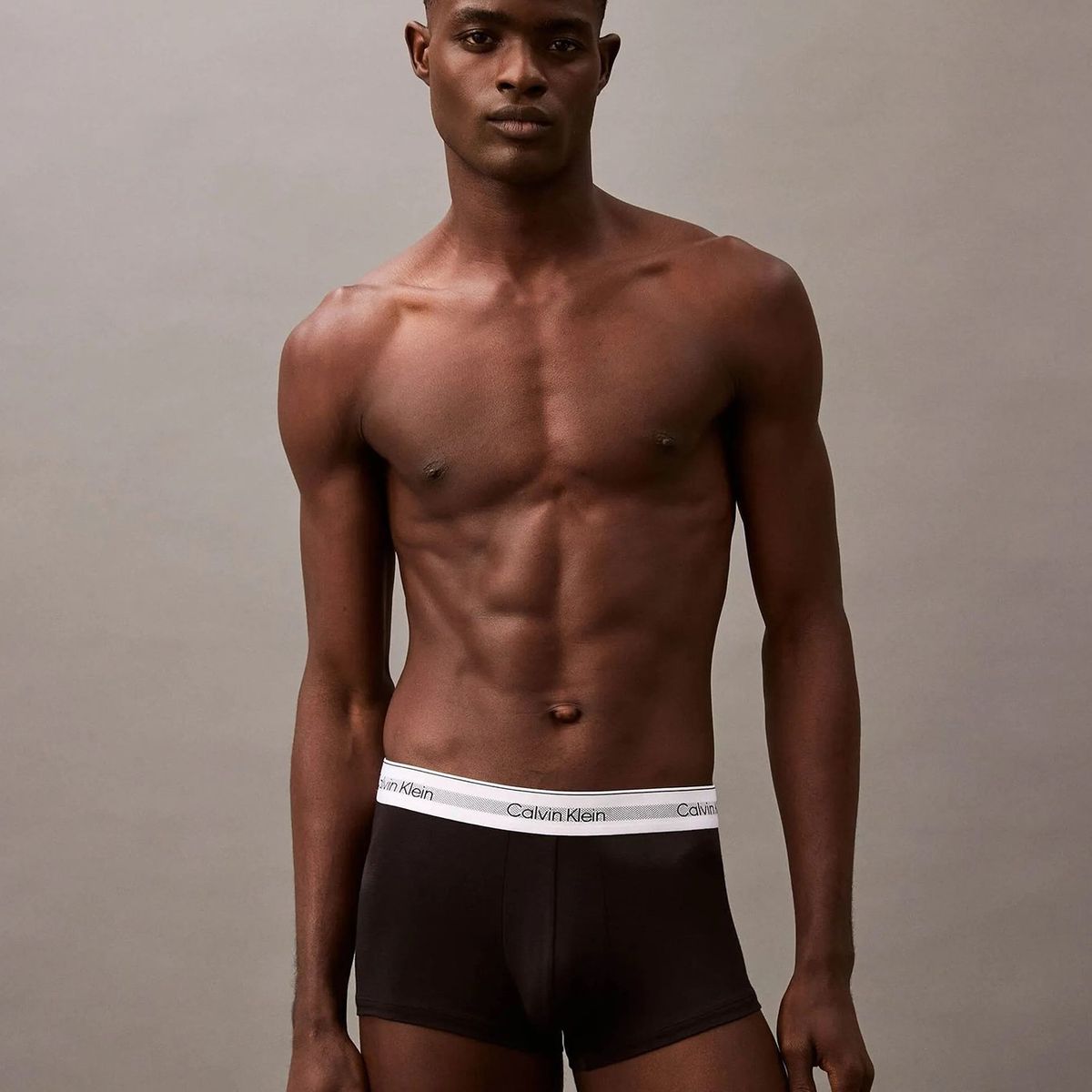 CALVIN KLEIN - Pack 3 Bóxers Low Rise Trunk Modern Air Negro Calvin Klein