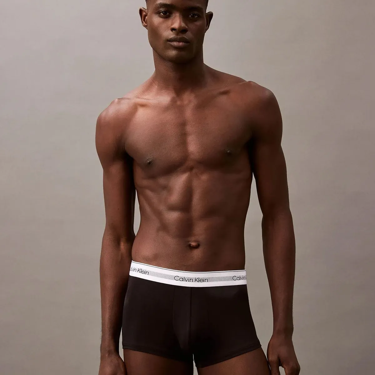 CALVIN KLEIN - Pack 3 Bóxers Low Rise Trunk Modern Air Negro Calvin Klein