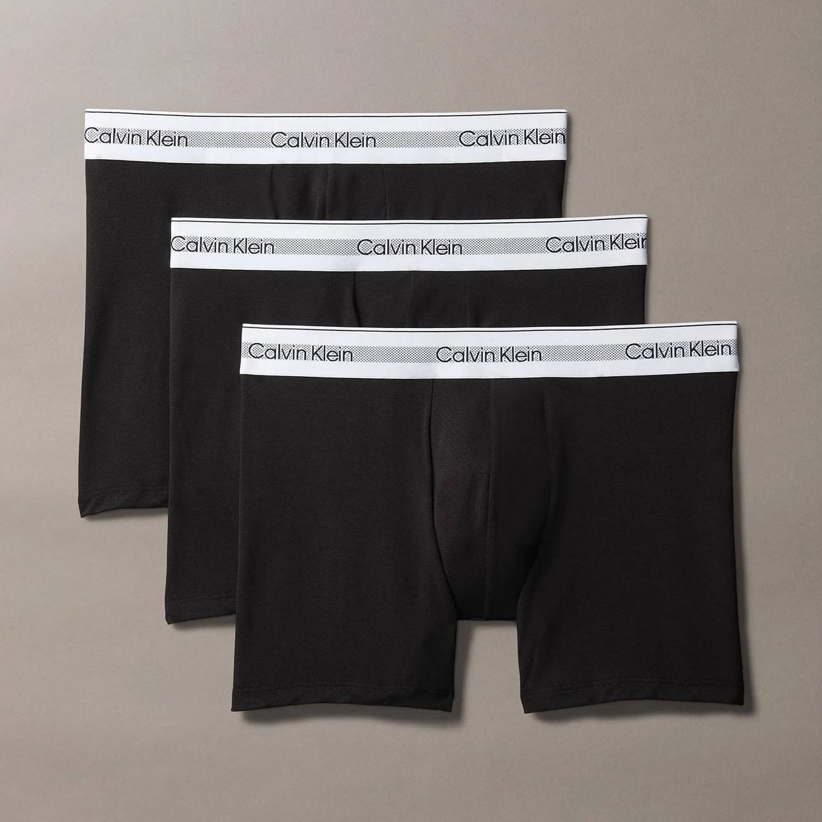 CALVIN KLEIN - Pack de 3 Bóxers Brief Modern Air Negro Calvin Klein