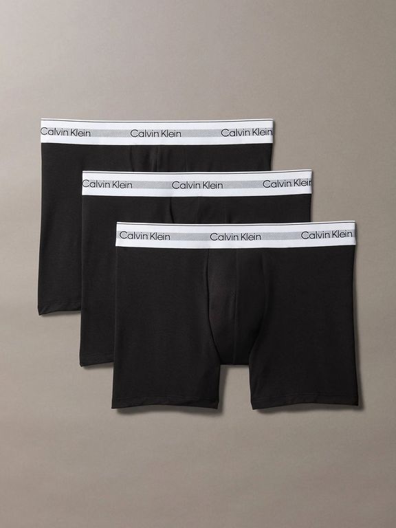 Pack de 3 Boxers Brief Modern Air Negro Negro S