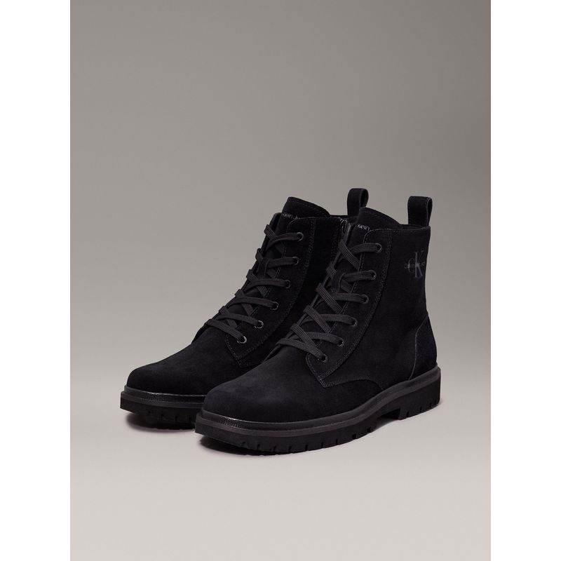 CALVIN KLEIN - Botas Mid Laceup Iconic Negro Calvin Klein