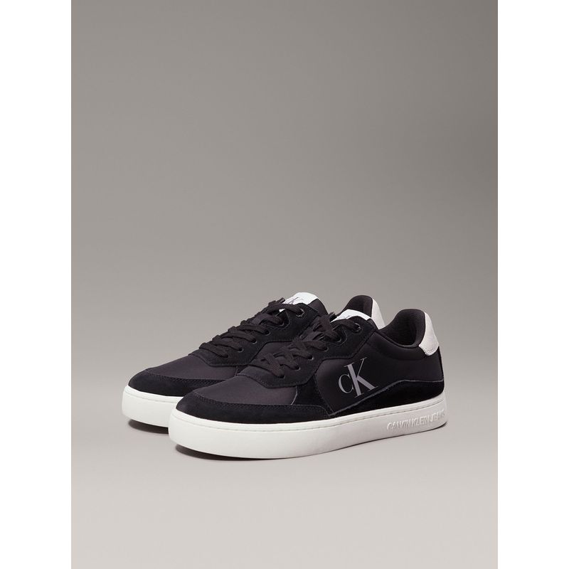 CALVIN KLEIN - Zapatillas Classic Cupsole Iconic Nylon Negro Calvin Klein
