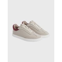 Zapatillas de Cuero Cupsole Lace Mix Beige