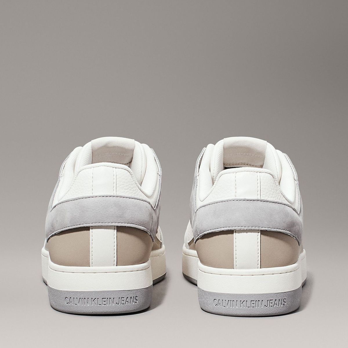 CALVIN KLEIN - Zapatillas Basket Cup Low Laceup Authenti Blanco Calvin Klein
