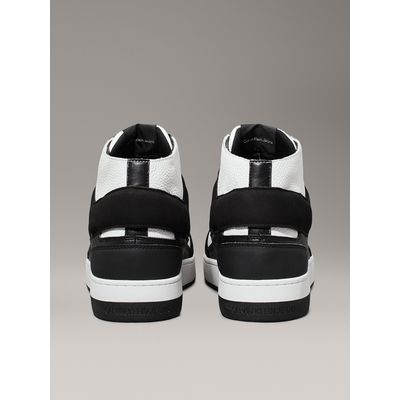 Imagen 2 del producto Zapatillas de Cuero Basket Cup Mid Negro