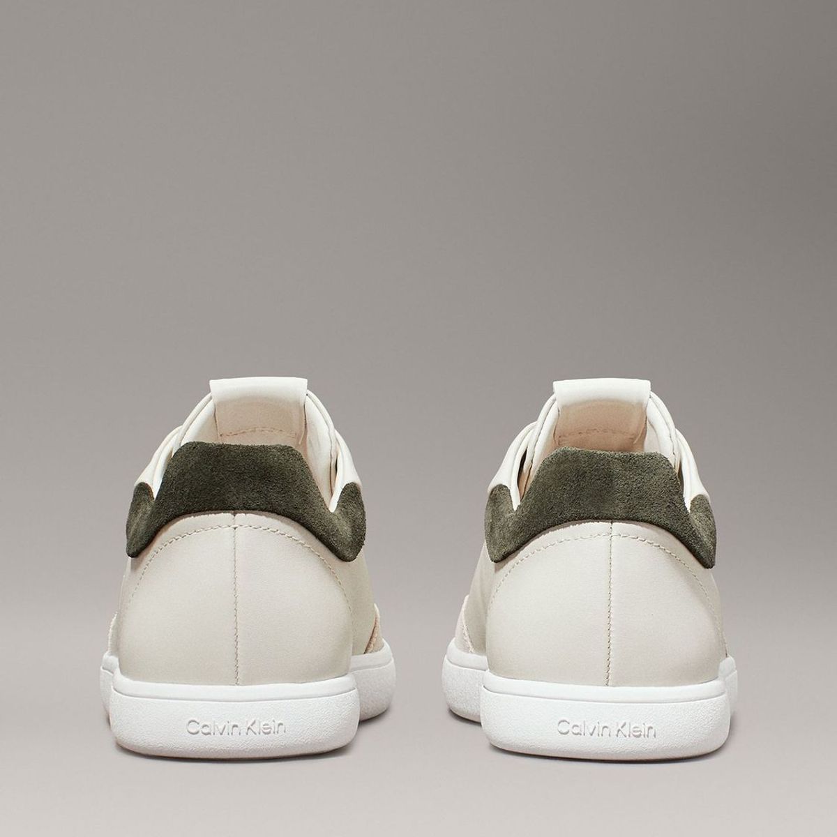 CALVIN KLEIN - Zapatillas de Cuero Cupsole Lace Mix