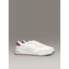 CALVIN KLEIN - Zapatillas Low Top Lace Up Mix Blanco
