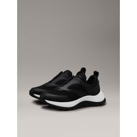Zapatillas Runner Slip On W/Zip Mix M Negro