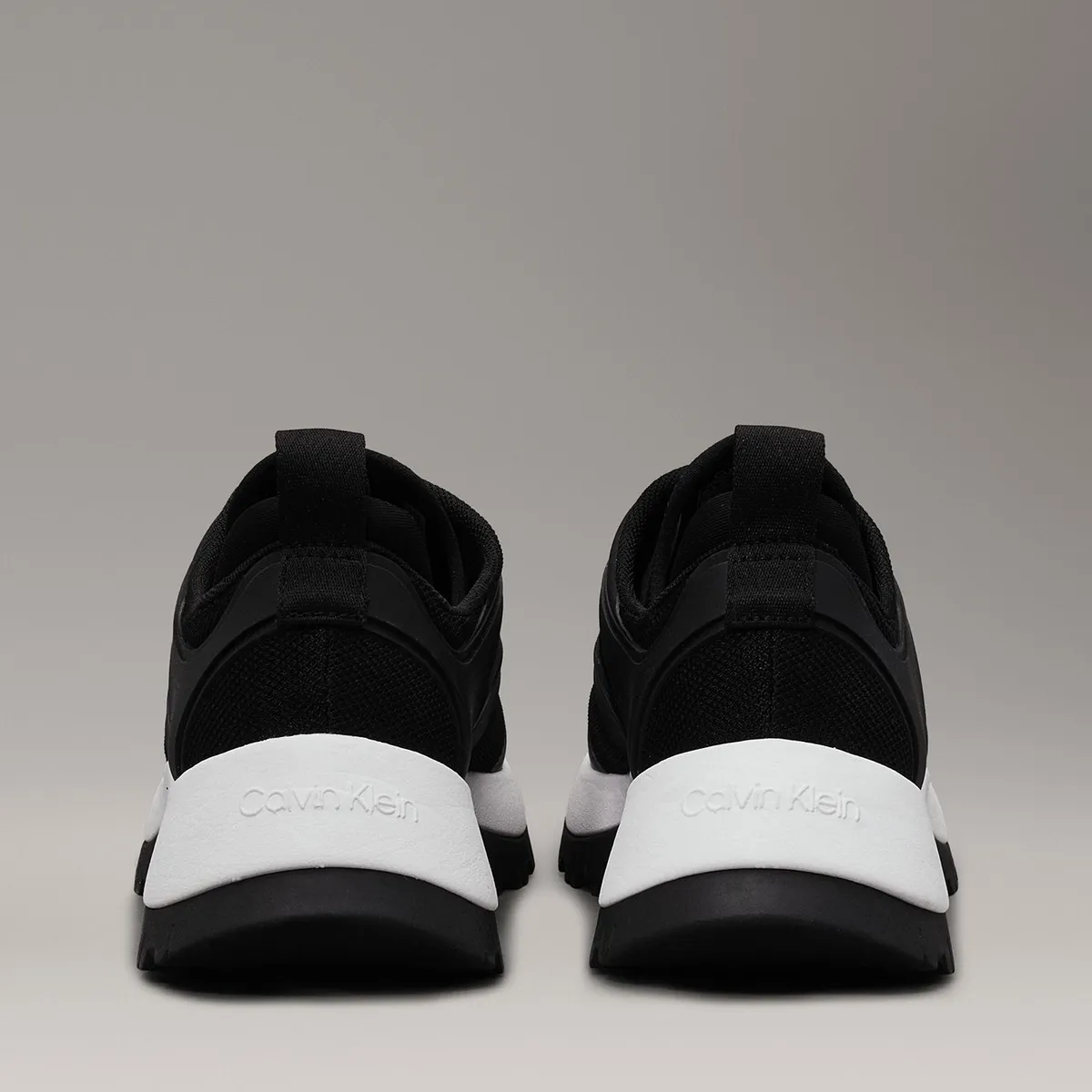 CALVIN KLEIN - Zapatillas Runner Slip On W/Zip Mix M Negro Calvin Klein