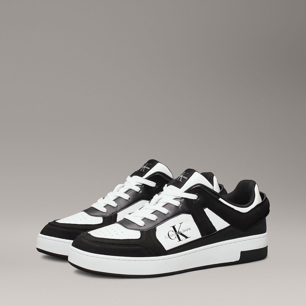 CALVIN KLEIN - Zapatillas Basket Cup Low Laceup Authenti Negro Calvin Klein