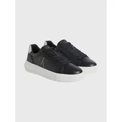 CALVIN KLEIN - Zapatillas Chunky Cupsole Laceup Lth Negro
