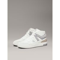 Zapatillas de Cuero Basket Cup Mid Blanco