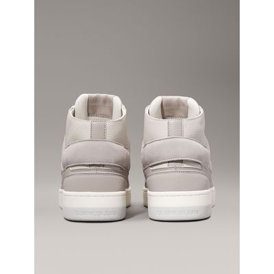 Imagen 2 del producto Zapatillas de Cuero Basket Cupsole Mid Gris
