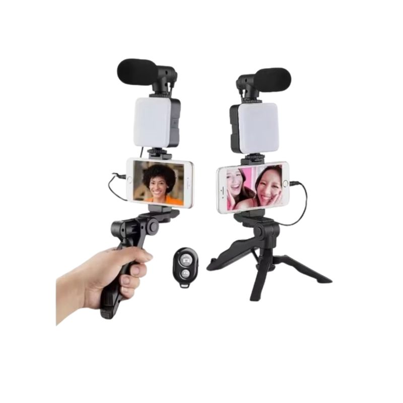 DONGCHENG - ESTABILIZADOR CON ILUMINACION LED PARA TELEFONOS