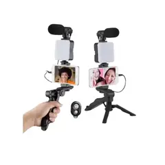 DONGCHENG - ESTABILIZADOR CON ILUMINACION LED PARA TELEFONOS