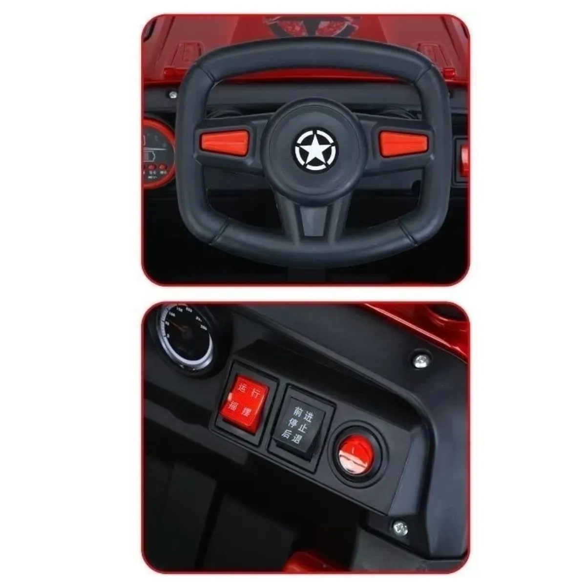 AUCKLAND OUTDOOR - Auto Electrico Infantil Jeep Batería Con Control 2188Pp Verde