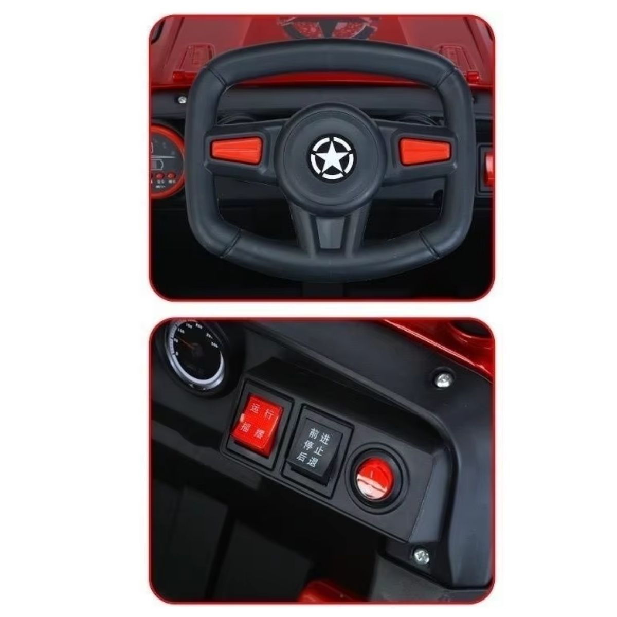 AUCKLAND OUTDOOR - Auto Electrico Infantil Jeep Batería Con Control 2188Pp Verde