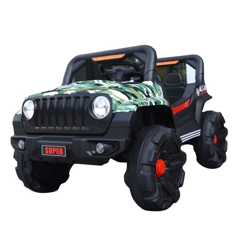 AUCKLAND OUTDOOR - Auto Electrico Infantil Jeep Batería Con Control 2188Pp Verde