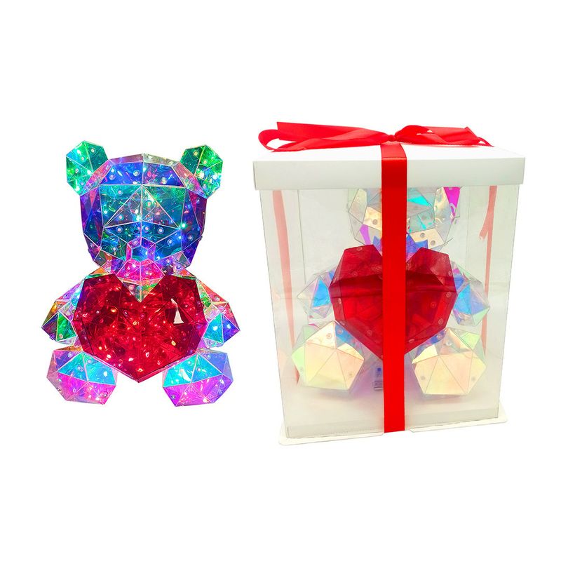 GENERICO - OSITO CORAZON LED 28X22X30 X1UNI