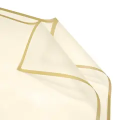 GENERICO - PAPEL COREANO 57X57 53C MEDIO TRANSPARENTE BEIGE X20UNI