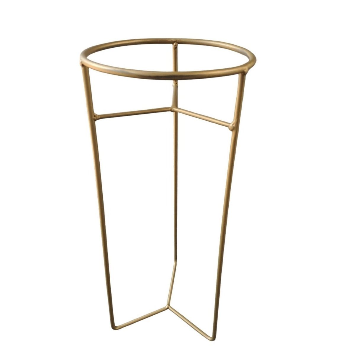 GENERICO - PORTA MACETERO  60 CM DORADO MATE