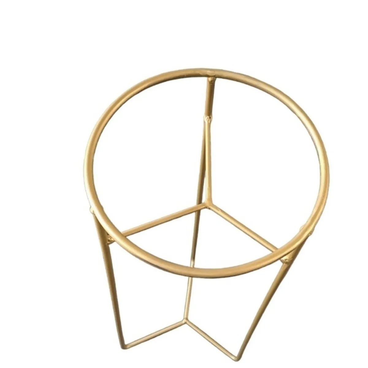 GENERICO - PORTA MACETERO  60 CM DORADO MATE