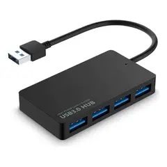 GENERICO - Adaptador Hub Multipuerto USB 3.0 a 4 Puertos USB 3.0