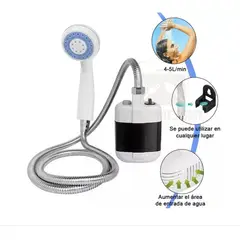GENERICO - Ducha Portátil Para Camping Ducha Recargable Al Aire Libre