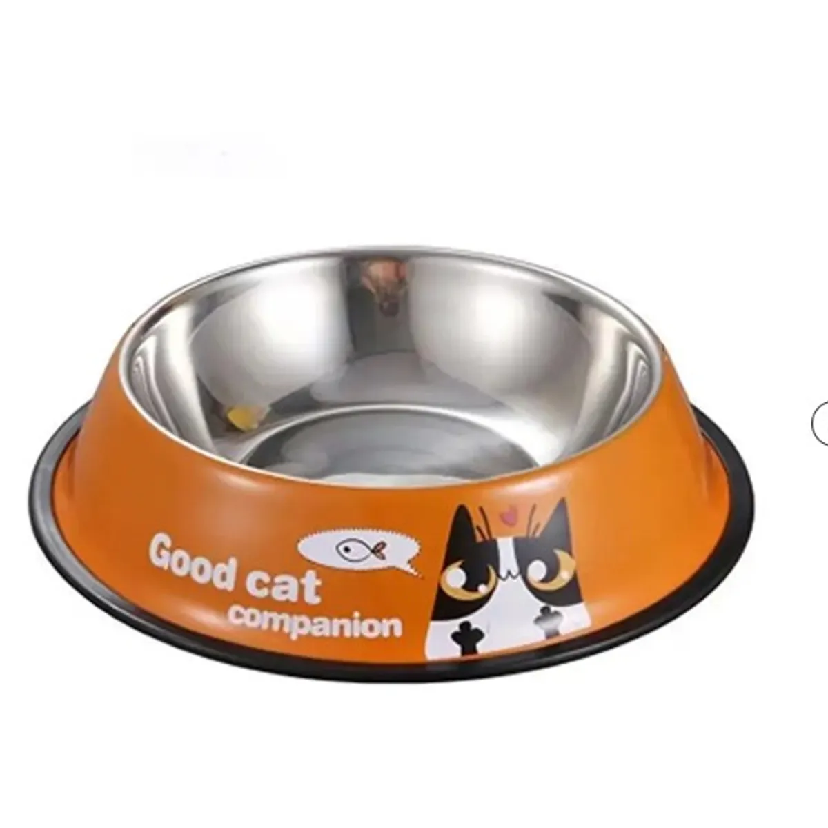 GENERICO - Plato Metálico 16Cm Color Aleatorio Para Mascotas